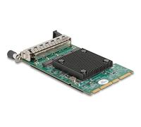 DeLock Carte réseau interne 88300 – Gigabit Ethernet 1000 Mbit/s OCP 3.0 4 x RJ45
