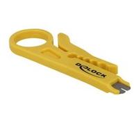 Delock - Outil d'insertion de câble - jaune Jaune G