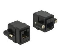 DeLOCK 85124 changeur de genre de câble RJ-45 Noir