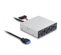 DeLOCK Panneau avant 3.5¿ USB 5 Gbps 7 x USB Type-A