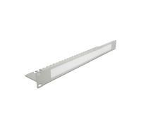 DeLOCK Panneau de Gestion de Câbles 1U 19" Gris Métal avec Brosse et Plaque de Support, 483 x 92 x 44.5 mm, Référence 66538