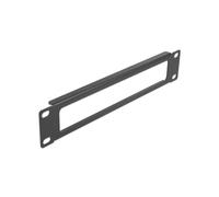DeLOCK Panneau Réseau 10" 1U Noir Métal avec Ouverture - Dimensions 44x254x10mm - Référence 66672