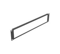 DeLOCK Panneau Réseau 19" 2U Métal Noir avec Ouverture Avant pour Gestion de Câbles - Dimensions 88.5 x 482 x 10 mm - Référence 66675