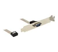 Delock - Panneau série - DB-9 (M) pour IDC 9 broches (F) - 25 cm G