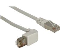 DELOCK Patchkabel gewinkelt RJ45 S/FTP Cat5e 2.00m grau