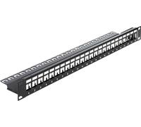 Panneau de brassage 24 ports Delock 43277 non équipé 1 UH