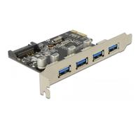 DeLock Carte PCI Express 89297 4 ports USB 3.0