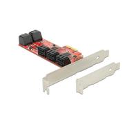 DELOCK PCI Expr Card 10x SATA III int +Low Profile