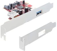 DELOCK PCI Expr Card 1x USB3.0 ext + 1x USB3.0 int + LowProf