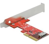 DELOCK PCI Expr x4 Karte > 1x int. OCuLink SFF-8612 Low Prof