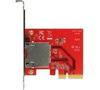 Delock PCI Express > 1x external CFexpress slot - Lecteur de carte (CF) - PCI Express x4 3.0 G