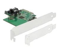 DeLOCK " PCI Express Card > 1 x internal USB 3.2 Gen 2 key A 20 pin, Carte d''interface"