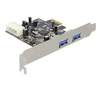 DeLOCK USB 3.0 PCI Express Card carte et adaptateur d'interfaces USB 3.2 Gen 1 (3.1 Gen 1)