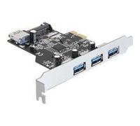 DeLock PCI Express Card > 3 x external + 1 x inter