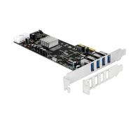 Delock PCI Express Card > 4 x external USB 3.0 Quad Channel - Adaptateur USB - PCIe 2.0 x4 - USB 3.0 x 4