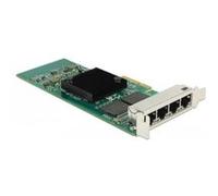 DeLOCK 89946 : Carte Réseau Interne 4 Ports Gigabit Ethernet, Interface PCI Express 2.1, Contrôleur Intel I350, Supports Windows & Linux