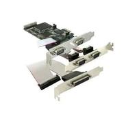 Delock PCI Express card 4 x serial, 1x parallel - Adaptateur série/parallèle - PCIe - RS-232 - 4 ports + 1 port parallèle