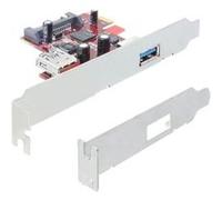 Delock PCI Express Card - Adaptateur USB - PCIe 2.0 - USB, USB 2.0, USB 3.0 - 2 ports G
