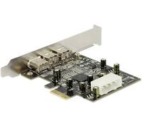 Delock PCI Express card FireWire A / B Carte PCI-Express PCIe