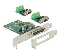 Delock PCI Express Karte zu 2 x Seriell RS-422/485 ESD Schutz optionaler Überspannungsschutz (65841)