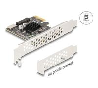 Delock PCI Express x1 Karte zu 1 x intern USB 5 Gbps Typ-E Key A und 1 19 Pin (90344)