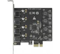 DELOCK PCI Express x1 Karte zu 4 x extern USB Typ-A Buchse