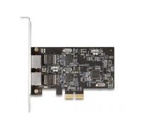 DELOCK PCI Express x2 Karte auf 2xRJ45 2,5 Gigabit LAN i225