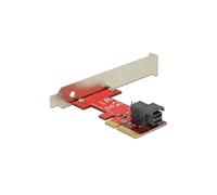 Delock PCI Express x4 Card > 1 x internal SFF-8643 NVMe - Contrôleur de stockage - 2.5" - M.2 Card - profil bas - PCIe 3.0 x4