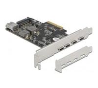 DeLOCK PCI Express x4 vers 4 x USB Type-C + 1 x USB Type-A - SuperSpeed USB 10 Gops, Contrôleur USB