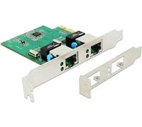 DeLock PCIe Card 2Xgigabit LAN Adapter