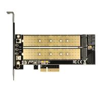 DELOCK PCIe-Card x4 > M2 KeyB + NVMe M.2 KeyM LowProfile
