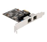 DELOCK PCIE x1 Auf 2X RJ45 Gbit 88615