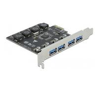 DeLOCK PCIe x1 > 4x USB-A 3.2 Gen 1 externe, Contrôleur USB