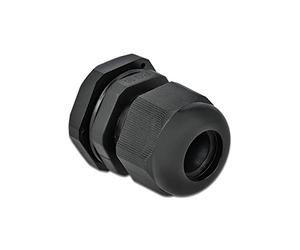 Delock PG16 Lot de 10 raccords de câble Noir