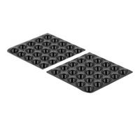 DeLOCK Pieds ronds en caoutchouc, Support