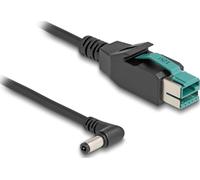 DELOCK PoweredUSB Kab. St. 12V zu DC 5,5 x 2,5 mm St. gew.3m