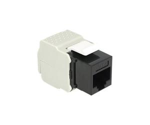 Delock - Prise modulaire - CAT 6 - UTP - RJ-45 - noir