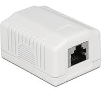 DeLOCK 86196 prise de courant RJ-45 Blanc, Boîte de jonction