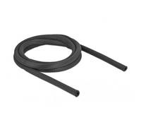 Delock Protection de câble 2,0m (200 cm), Gaine + protection pour câbles, Noir