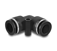 Delock Raccord pneumatique 10 mm avec trou de fixation coudé à 90°