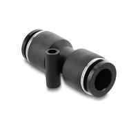 Delock Raccord pneumatique 10 mm avec trou de fixation droit