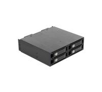 DeLOCK 47235 Obturateur de Baie de Lecteur 13,3 cm (5.25") Plateau de Stockage de disques Noir