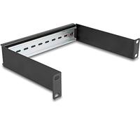DeLOCK Rail DIN 10″, Panneau, 1 unité, Noir