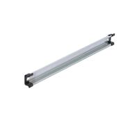 DeLOCK Rail DIN 66196 Acier Inoxydable 35mm x 500mm x 15mm, Trous de montage 15mm x 6.2mm, Fixation Composants Électroniques