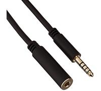 DELOCK Rallonge jack 4,4 mm 5 broches vers prise femelle 1 m Noir