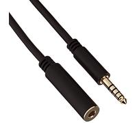 DELOCK Rallonge jack 4,4 mm 5 broches vers prise femelle 3 m Noir