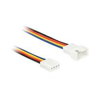 DeLock Rallonge PWM 4 broches – 30 cm – Mâle vers Femelle – Multicolore