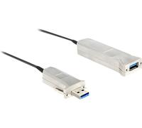 DELOCK Rallonge USB3.0 A -> A mâle/femelle 20.00m Câble optique