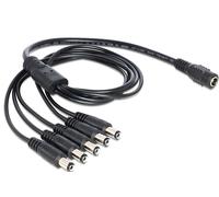 - Répartiteur d'alimentation - DC jack de 5,5 x 2,1 mm (M) pour DC jack de 5,5 x 2,1 mm (F) - 50 cm