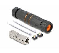 DeLock Connecteur de fils LSA 87186 – Noir